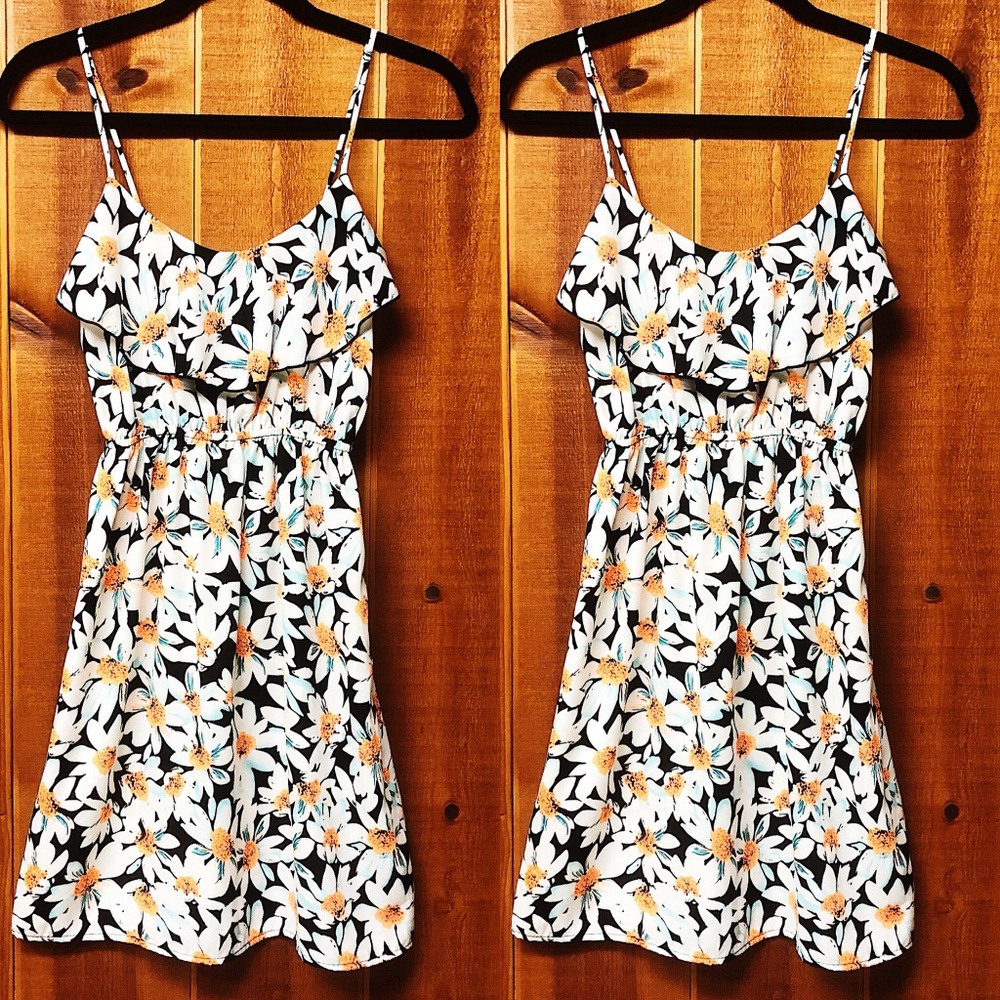 ⭐️Floral Mini Sun Dress